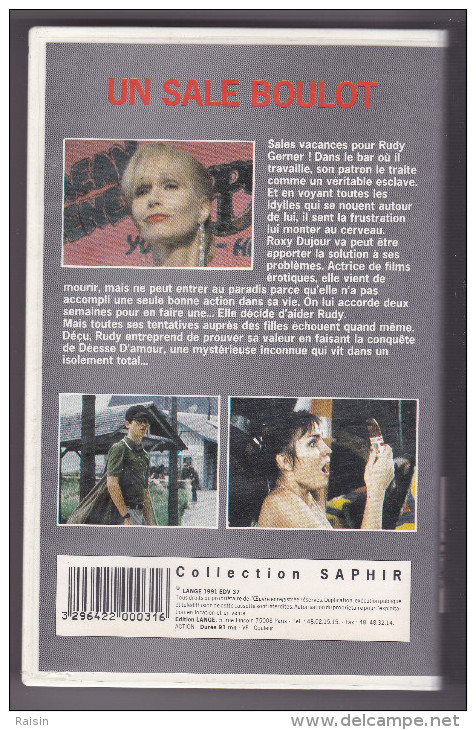 Un Sale Boulot  Sally Kellerman En Délire   Editions Lange Coll. Saphir  BE - Actie, Avontuur