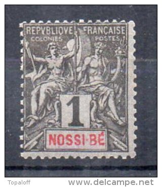 NOSSI-BE    N°27  Neuf Charniere TB - Unused Stamps