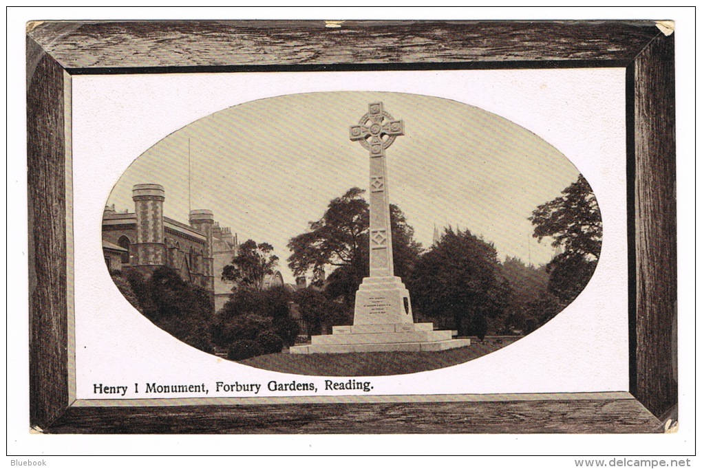 RB 1059 - 1910 Spurgeon Postcard - Henry I Monument - Forbury Gardens - Reading Berkshire - Reading