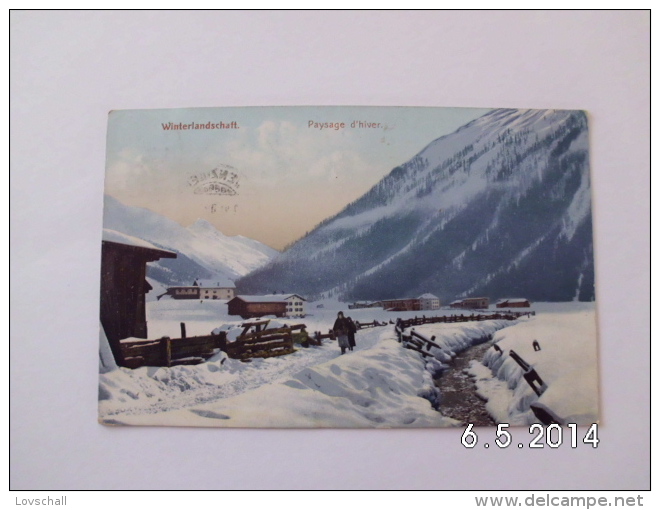 Menziken. - Winterlandschaft. -Paysage D´hiver. (11 - 6 - 1909) - Menziken