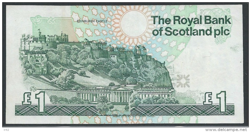 BANKNOTES 1992 SCOTLAND-SCOZIA  1 POUND - 1 Pound