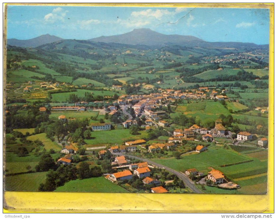 - ESPELETTE - Village Basque - Vue Générale Aérienne - Espelette