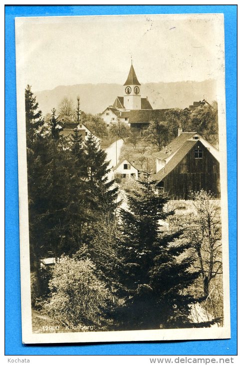 NOV064, Kilchberg, 12980,  Circulée 1922 - Kilchberg