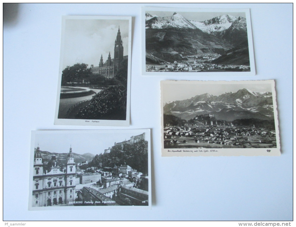 Österreich PK / AK Echtfoto usw. 1910er -1940er Jahre. Wien / Innsbruck usw. Berge / Gebäude. 440 Stück!!