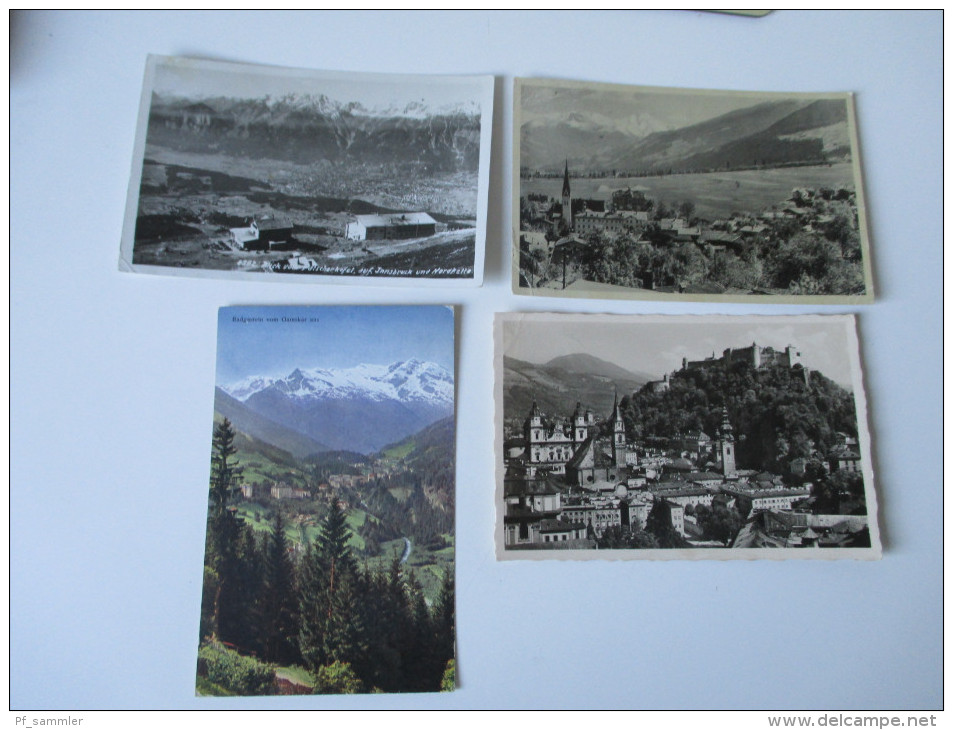 Österreich PK / AK Echtfoto usw. 1910er -1940er Jahre. Wien / Innsbruck usw. Berge / Gebäude. 440 Stück!!