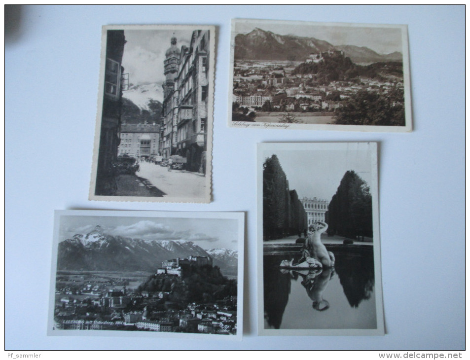 Österreich PK / AK Echtfoto usw. 1910er -1940er Jahre. Wien / Innsbruck usw. Berge / Gebäude. 440 Stück!!