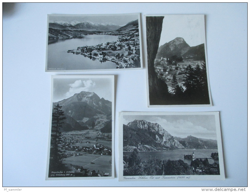 Österreich PK / AK Echtfoto usw. 1910er -1940er Jahre. Wien / Innsbruck usw. Berge / Gebäude. 440 Stück!!