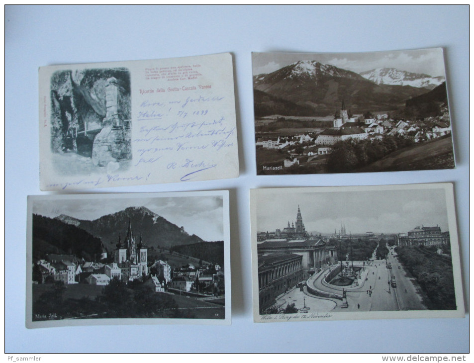 Österreich PK / AK Echtfoto usw. 1910er -1940er Jahre. Wien / Innsbruck usw. Berge / Gebäude. 440 Stück!!