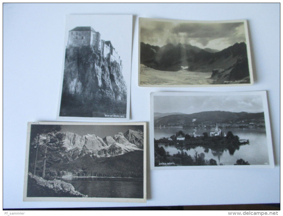 Österreich PK / AK Echtfoto usw. 1910er -1940er Jahre. Wien / Innsbruck usw. Berge / Gebäude. 440 Stück!!