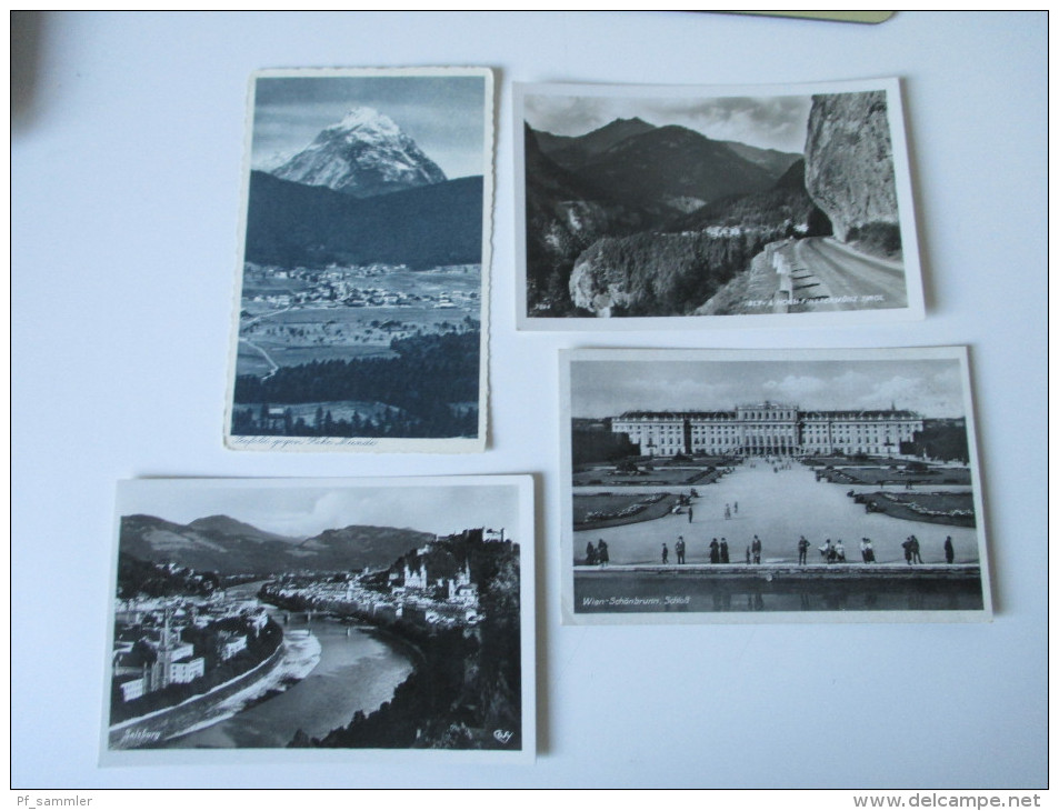 Österreich PK / AK Echtfoto usw. 1910er -1940er Jahre. Wien / Innsbruck usw. Berge / Gebäude. 440 Stück!!