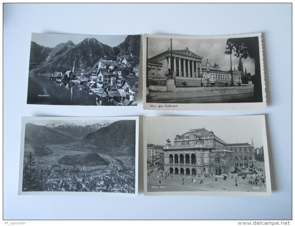 Österreich PK / AK Echtfoto usw. 1910er -1940er Jahre. Wien / Innsbruck usw. Berge / Gebäude. 440 Stück!!