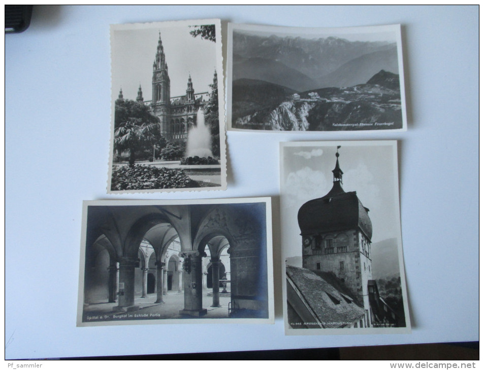 Österreich PK / AK Echtfoto usw. 1910er -1940er Jahre. Wien / Innsbruck usw. Berge / Gebäude. 440 Stück!!