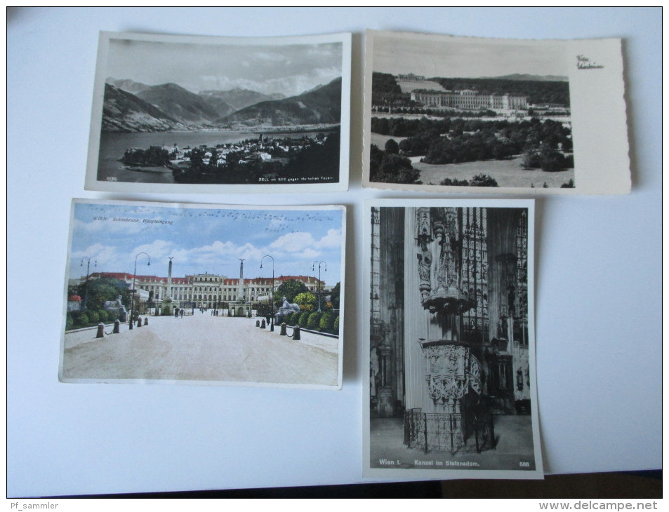 Österreich PK / AK Echtfoto usw. 1910er -1940er Jahre. Wien / Innsbruck usw. Berge / Gebäude. 440 Stück!!