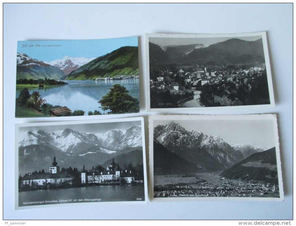 Österreich PK / AK Echtfoto usw. 1910er -1940er Jahre. Wien / Innsbruck usw. Berge / Gebäude. 440 Stück!!