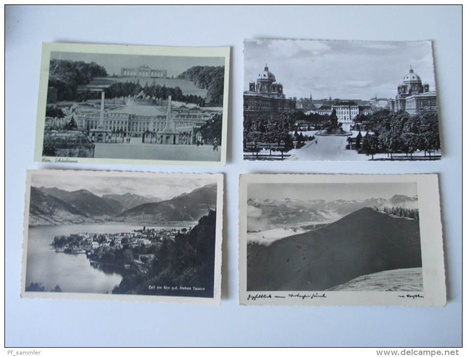 Österreich PK / AK Echtfoto usw. 1910er -1940er Jahre. Wien / Innsbruck usw. Berge / Gebäude. 440 Stück!!