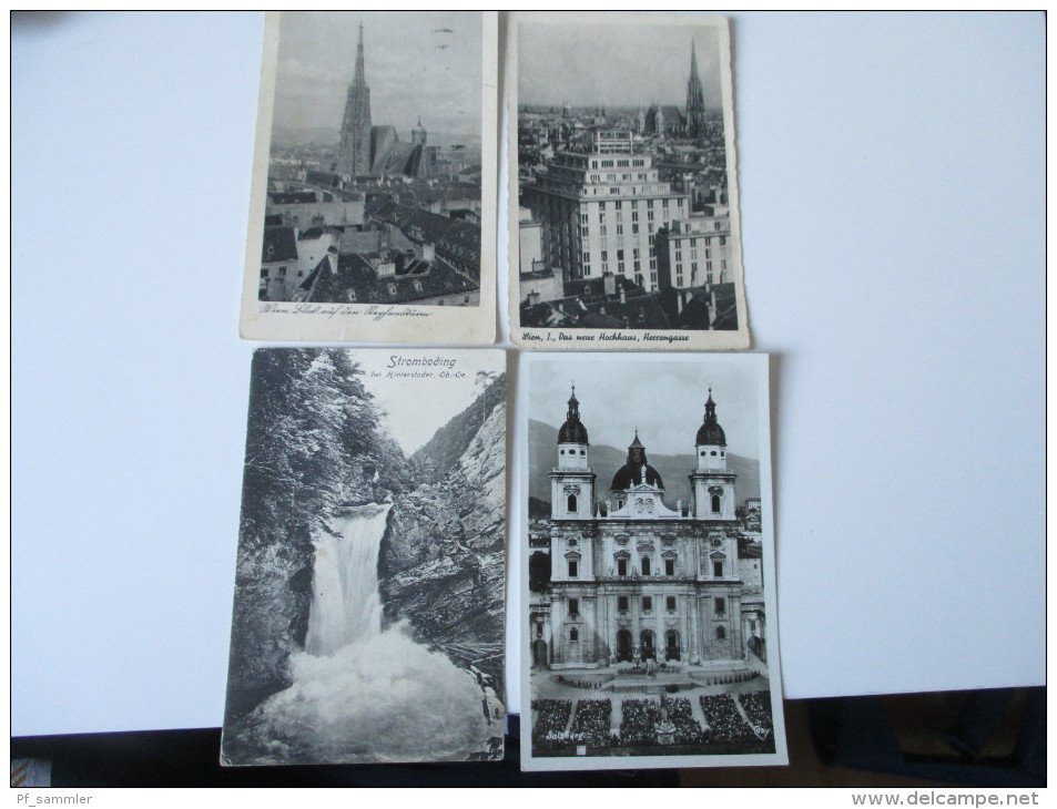 Österreich PK / AK Echtfoto usw. 1910er -1940er Jahre. Wien / Innsbruck usw. Berge / Gebäude. 440 Stück!!