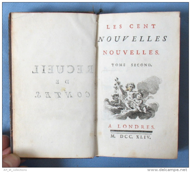 Recueil de Contes & Nouvelles de Marguerite de Valois / 2 Tomes LONDRES 1744