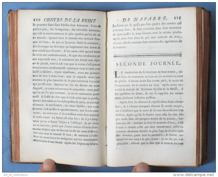 Recueil de Contes & Nouvelles de Marguerite de Valois / 2 Tomes LONDRES 1744