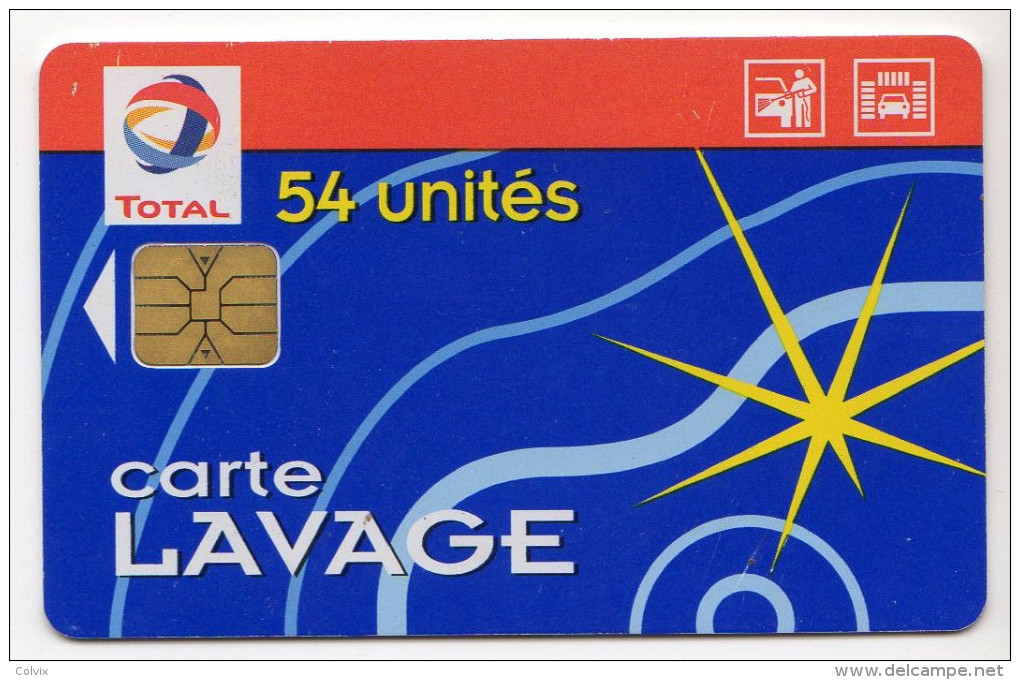 FRANCE CARTE A PUCE DE LAVAGE BP - Autowäsche