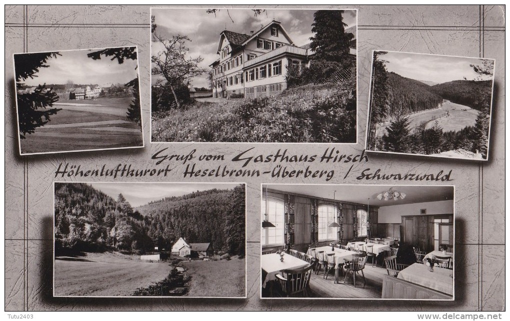 7271 ALTENSTEIG.......................gasthaus Hirsch......................timbree - Altensteig