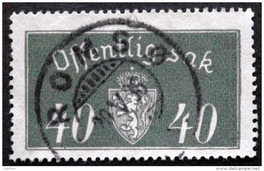 Norway 1935  Minr.18  II   34mm X18,5mm Romsø 20-5-1935  ( Lot C 249 ) - Service