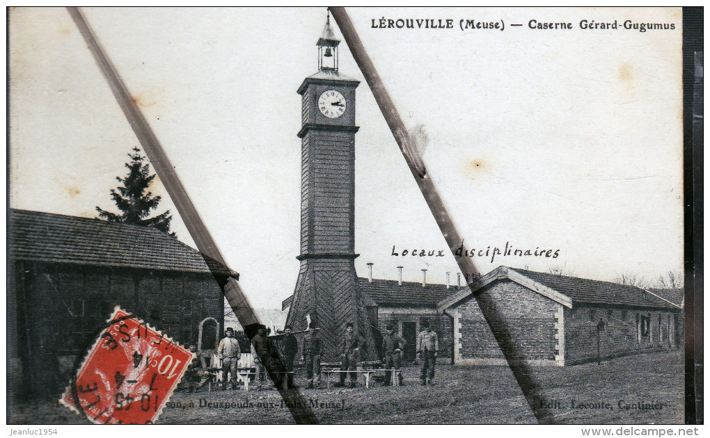 LEROUVILLE LA CASERNE 154 EME LOCAUX DISCINIPLAIRES - Lerouville