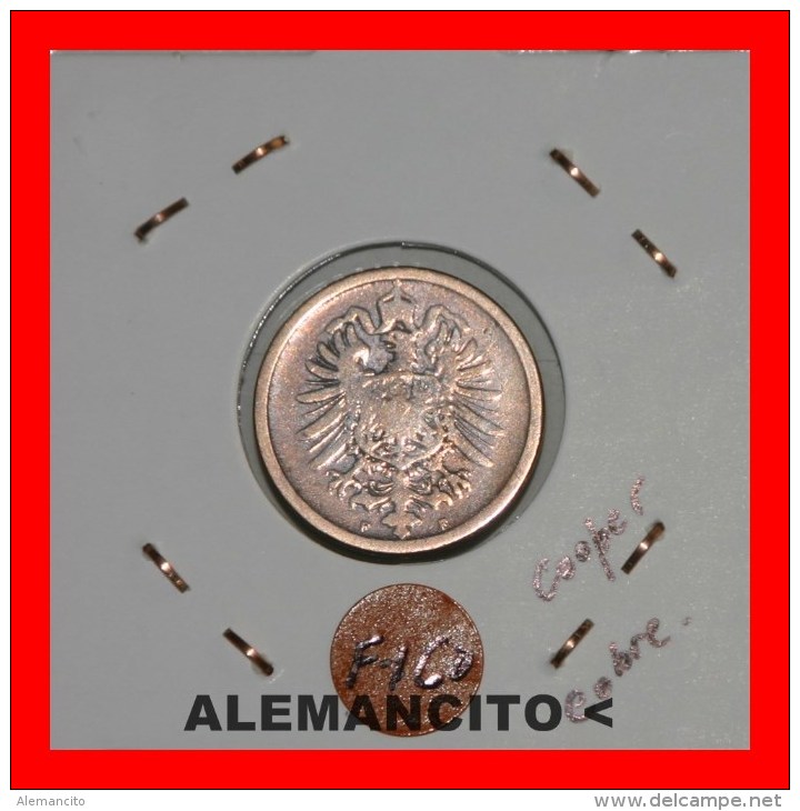 ALEMANIA  - 2 Pfn . DEUTSCHES REICH - AÑO 1874 - 2 Pfennig