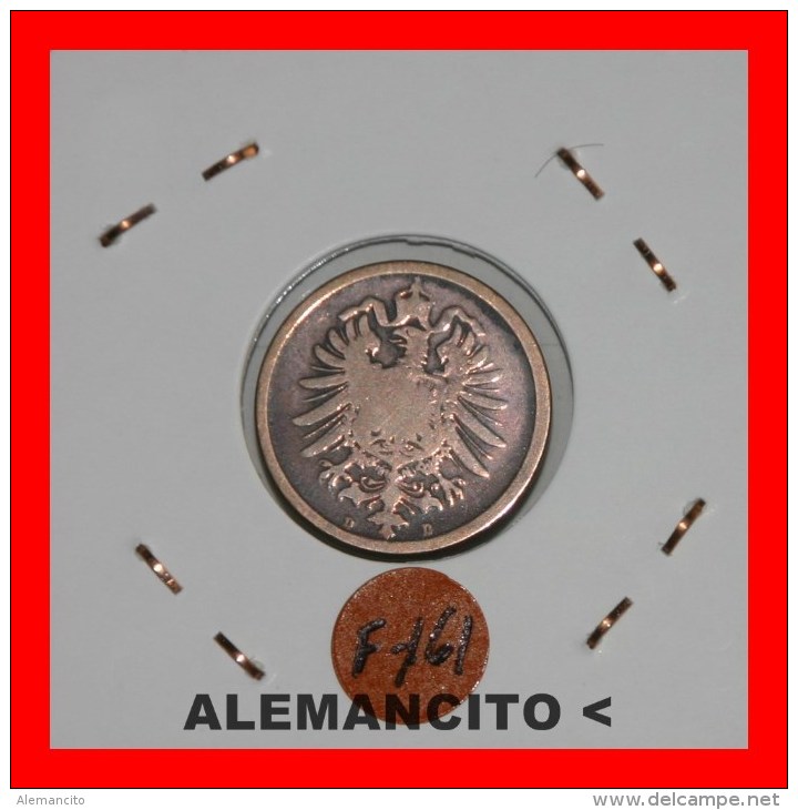 ALEMANIA  - 2 Pfn . DEUTSCHES REICH - AÑO 1875 - 2 Pfennig