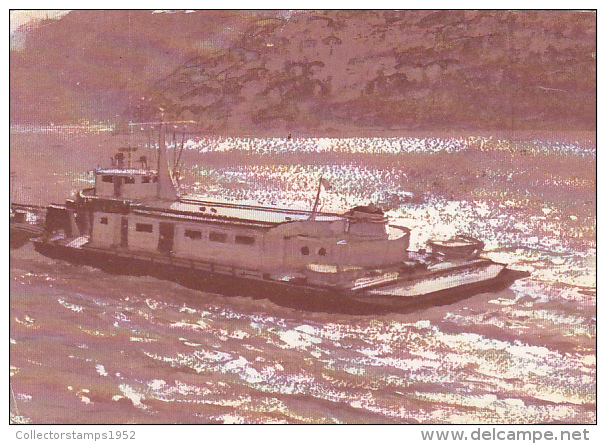 30819- COMARNIC TUGBOAT, SHIP - Remorqueurs