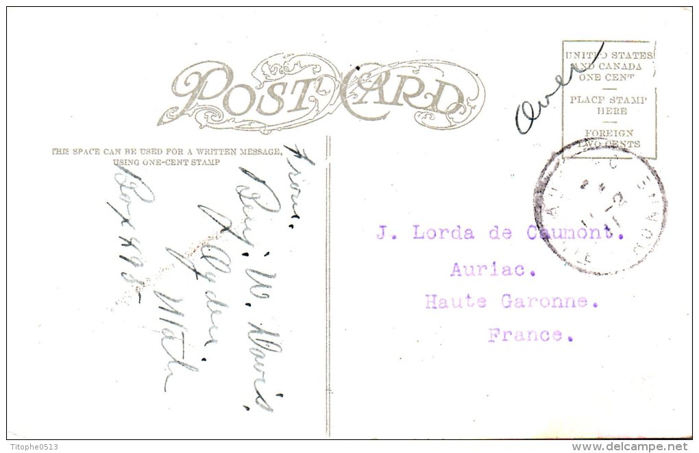 USA. Carte Postale Ayant Circulé. Ogden/Post Office. - Ogden