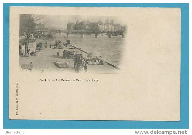 CPA La Seine Au Pont Des Arts PARIS - La Seine Et Ses Bords