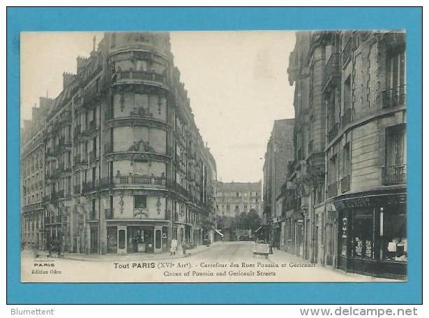 CPA TOUT PARIS Carrefour Des Rues Poussin Et Géricault XVIème Arrt. Editeur FLEURY - District 16