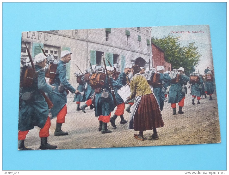 Pendant La Marche - Anno 1909 ( Zie Foto Details ) !! - Autres & Non Classés