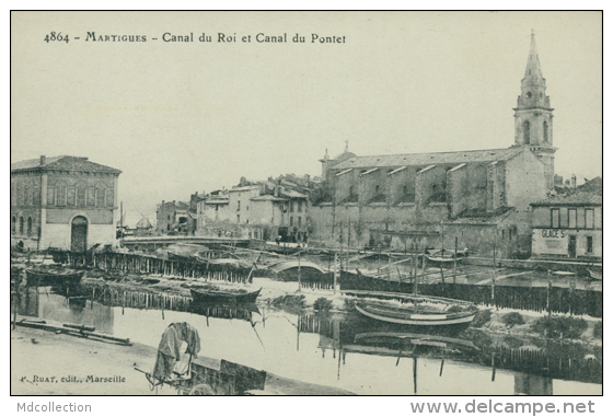 13 MARTIGUES / Canal Du Roi Et Canal Du Pontet / - Martigues