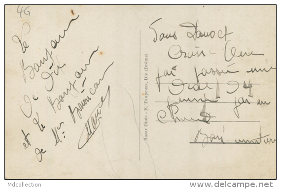 26 DIE / Vue Générale Et La Drôme / CARTE GLACEE - Die