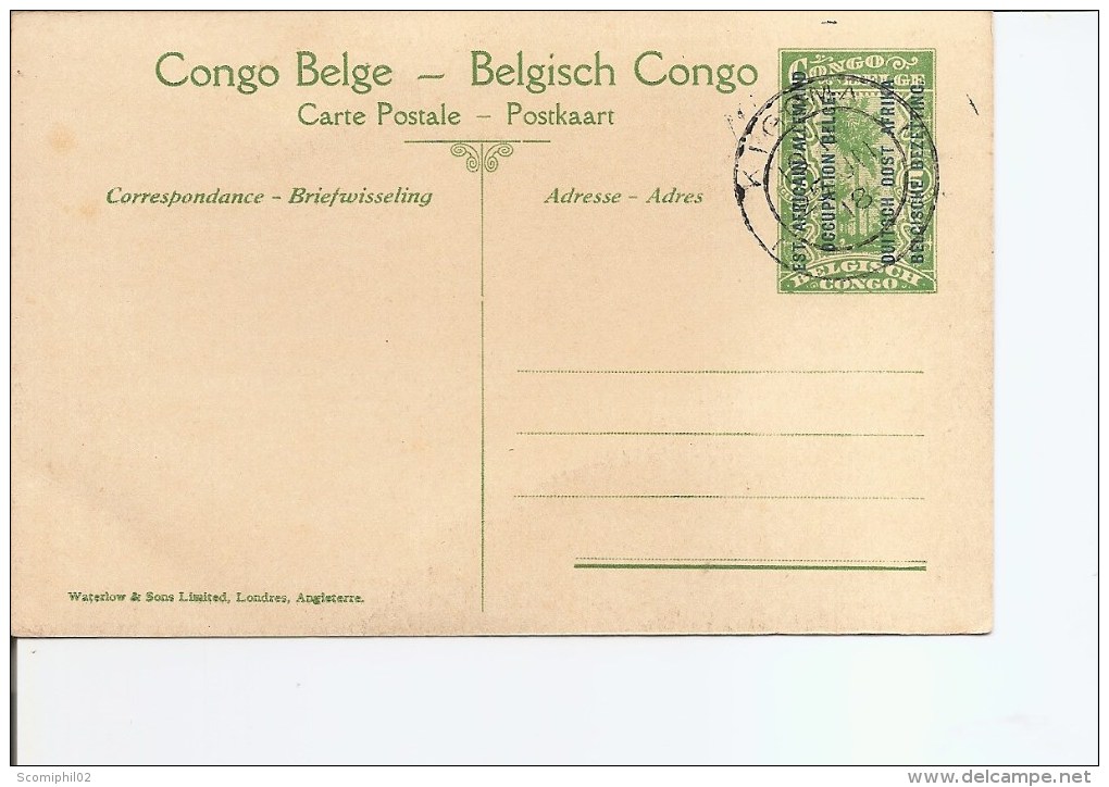 Ruanda-Urundi - Gare De Lulanguru ( EP De 1918 à Voir) - Storia Postale