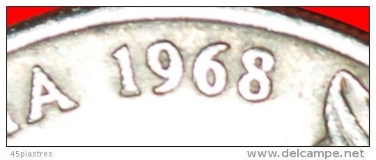 * KEY DATE PLATYPUS (1966-2022): AUSTRALIA ★ 20 CENTS 1968 ★ UNCOMMON! LOW START&#9733; NO RESERVE! - 20 Cents