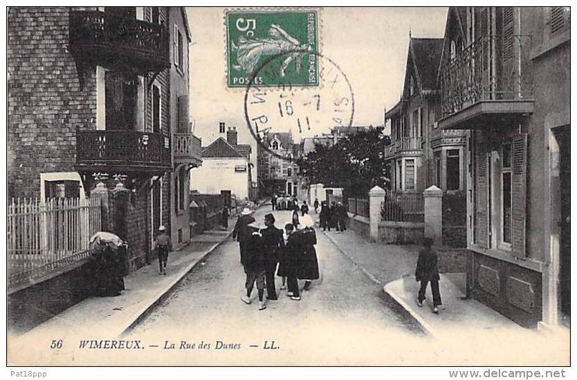 WIMEREUX 62 - La Rue Des Dunes - CPA - Pas De Calais - Altri & Non Classificati