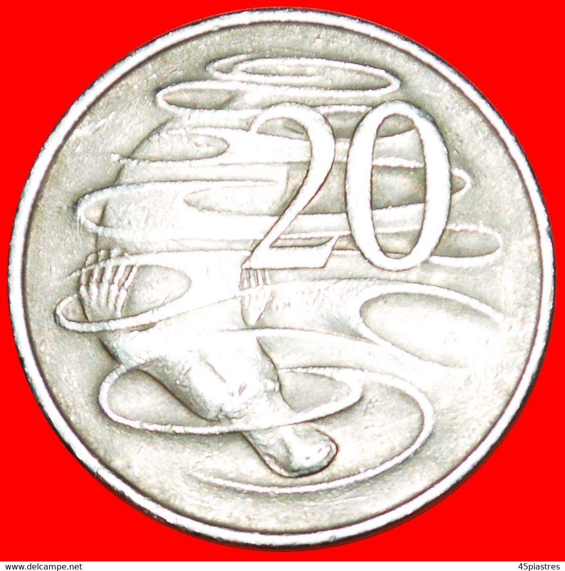 * DUCKBILL PLATYPUS (1966-2022): AUSTRALIA ★ 20 CENTS 1974! LOW START&#9733; NO RESERVE! - 20 Cents