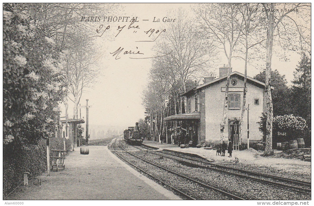 71 - PARIS L'HOPITAL - La Gare. - Sonstige & Ohne Zuordnung