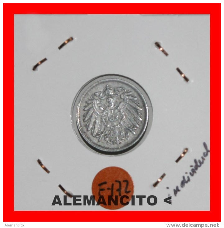 ALEMANIA - IMPERIO - 5 Pfn. AÑO 1916 - DEUTSCHES - REICH - 5 Pfennig