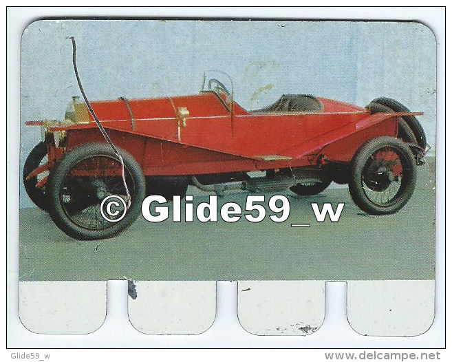 Plaquette En Tôle - L'Auto à Travers Les âges - Editions COOP - N° 23 - S P A Course - 1912 (3) - Tin Signs (after1960)