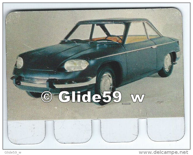 Plaquette En Tôle - L'Auto à Travers Les âges - Editions COOP - N° 48 - Panhard 24 CT 1964 - Tin Signs (after1960)