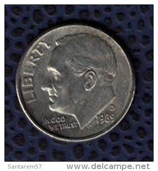 Etats Unis 1989 Monnaie Coin Moeda Moneda One Dime Roosevelt - 1946-...: Roosevelt