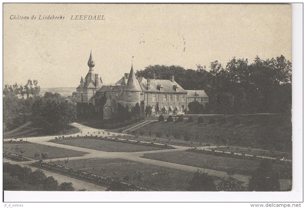 CPAS Leefdael Château De Liedekerke 1910 - Bertem