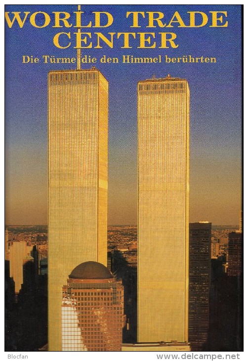 WTC Bildband 11.9.2001 World Trade Center +stamps 1964 VAE 87/9,2xZD+Kleinbogen O 46€ EXPO New York M/s Sheet Bf Sharjah - Política Contemporánea