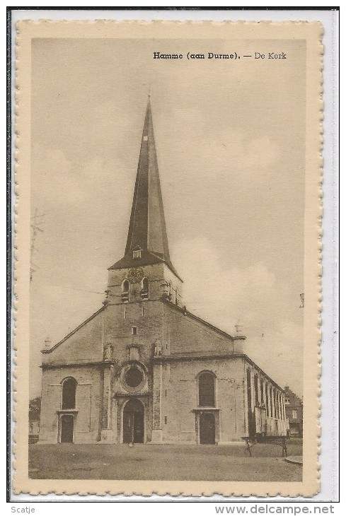 Hamme (aan Durme).  -  De Kerk - Hamme