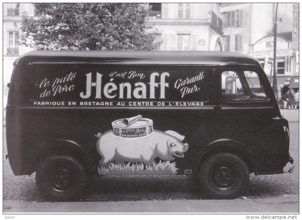 29 Pouldreuzic 100 Ans Du Pâté  HENAFF Camionnette De M.Louboutin Grossiste à Arcueil ( Région Parisienne ) 1960 TBE - Other & Unclassified