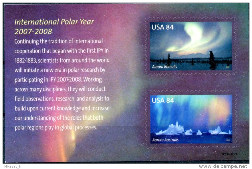 Année Polaire Internationale (IPY) - USA 2007 ** - International Polar Year