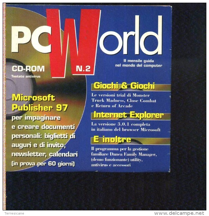 CD PC WORLD TRIAL  DEMO SHAREWARE FREEWARE WIN - CD